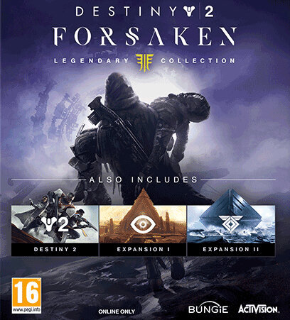 Περισσότερες πληροφορίες για "Destiny 2: Forsaken Legendary Collection (PC)"