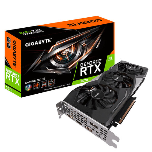 Περισσότερες πληροφορίες για "Gigabyte GeForce RTX 2070 GAMING OC 8G"