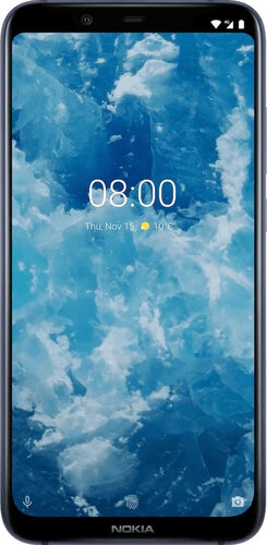 Περισσότερες πληροφορίες για "Nokia 8.1 (Μπλε, Ασημί/64 GB)"