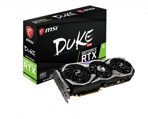 Περισσότερες πληροφορίες για "MSI GeForce RTX 2080 Ti DUKE"