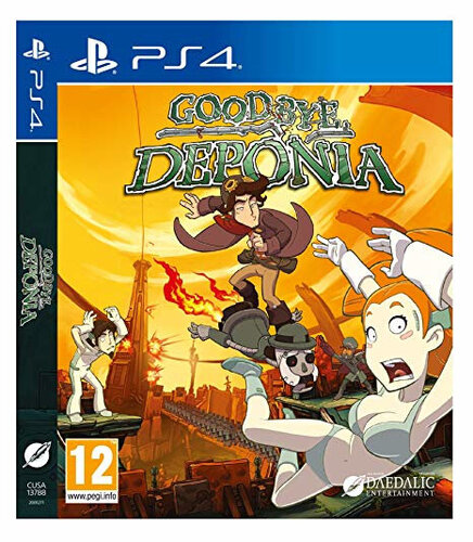 Περισσότερες πληροφορίες για "Goodbye Deponia (PlayStation 4)"