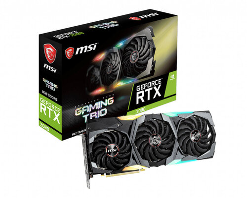 Περισσότερες πληροφορίες για "MSI RTX 2080 Gaming TRIO"