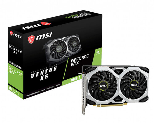 Περισσότερες πληροφορίες για "MSI GTX 1660 Ti VENTUS XS 6G"