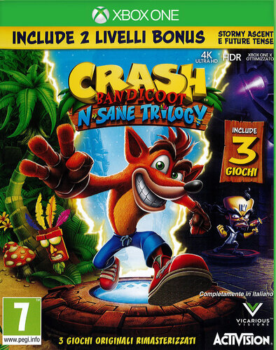 Περισσότερες πληροφορίες για "Crash Bandicoot N.Sane Trilogy (Xbox One)"