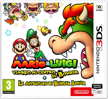 Περισσότερες πληροφορίες για "Mario & Luigi: Viaggio al centro di Bowser + Le avventure Junior (Nintendo 3DS)"