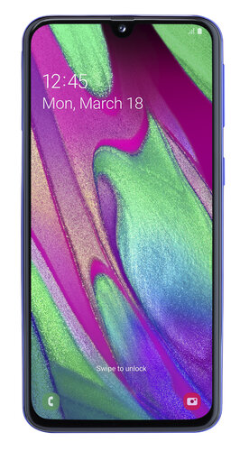 Περισσότερες πληροφορίες για "Samsung Galaxy A40 (Μπλε/64 GB)"