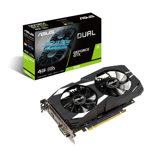 Περισσότερες πληροφορίες για "ASUS Dual Dual-GTX1650-4G"