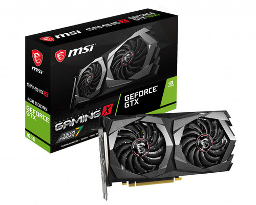 Περισσότερες πληροφορίες για "MSI GeForce GTX 1650 GAMING X 4G"