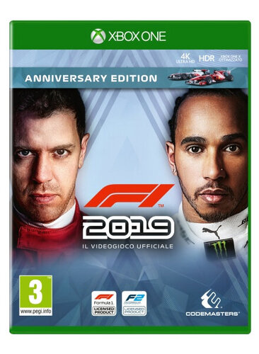 Περισσότερες πληροφορίες για "F1 2019 Anniversary Editon (Xbox One)"