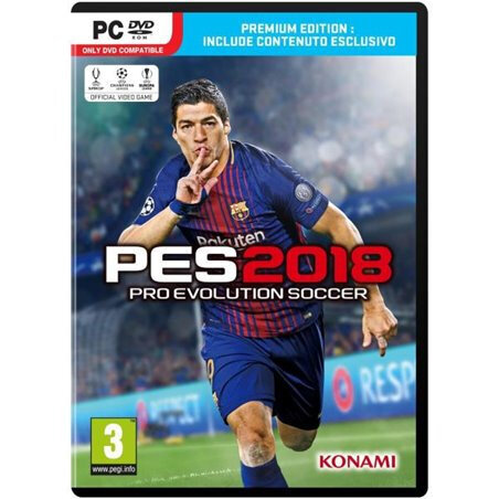 Περισσότερες πληροφορίες για "Pro Evolution Soccer 2018 Premium Edition (PC)"