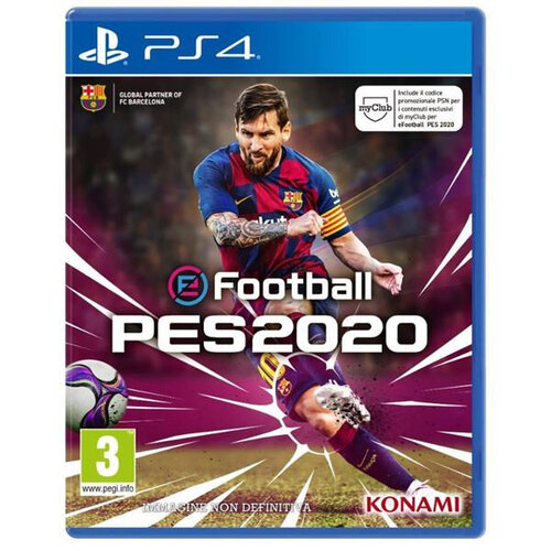 Περισσότερες πληροφορίες για "eFootball PES 2020 (PlayStation 4)"