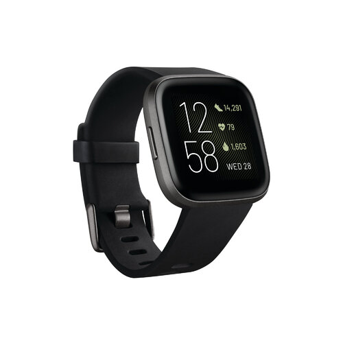 Περισσότερες πληροφορίες για "Fitbit Versa 2 (40mm/Μαύρο, Γκρι/Αλουμίνιο)"