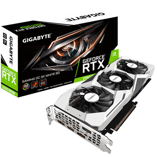 Περισσότερες πληροφορίες για "Gigabyte GV-N206SGAMINGOC-WHITE-8GD"