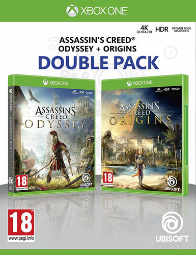 Περισσότερες πληροφορίες για "Assassin's Creed Odyssey + Origins Double Pack (Xbox One)"