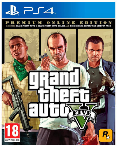 Περισσότερες πληροφορίες για "Rockstar Games Grand Theft Auto V: Premium Edition (PlayStation 4)"