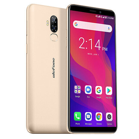 Περισσότερες πληροφορίες για "Ulefone Power 3L (Χρυσό/16 GB)"