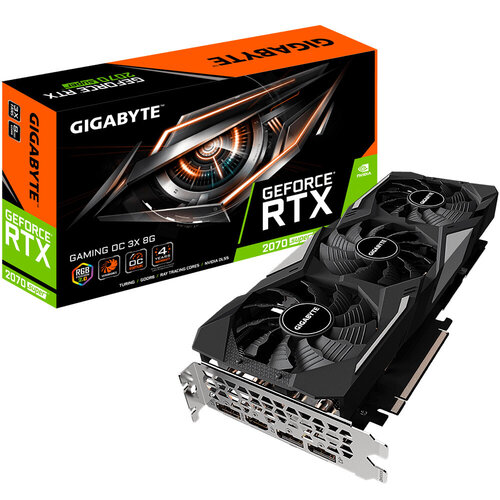 Περισσότερες πληροφορίες για "Gigabyte GeForce RTX 2070 SUPER GAMING OC 3X 8G"