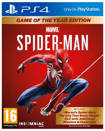 Περισσότερες πληροφορίες για "Sony Marvel's Spider-Man Game of the Year Edition (PlayStation 4)"