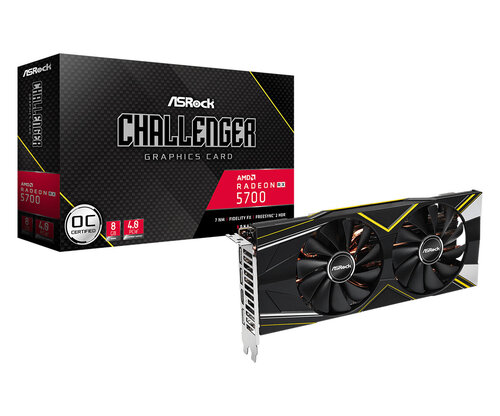 Περισσότερες πληροφορίες για "Asrock RX 5700 Challenger D 8G OC"