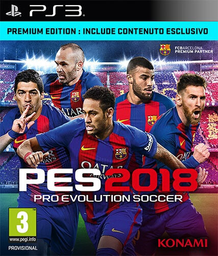 Περισσότερες πληροφορίες για "Pro Evolution Soccer 2018 Premium Ed. (PlayStation 3)"