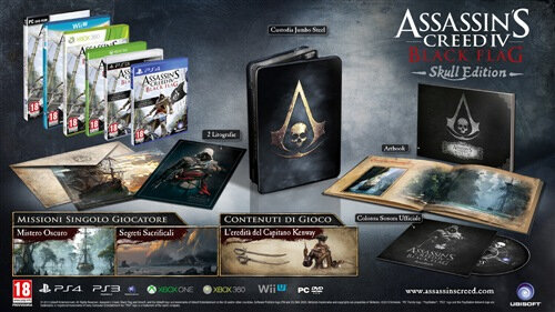 Περισσότερες πληροφορίες για "Assassin's Creed 4 Skull Edition (Xbox 360)"