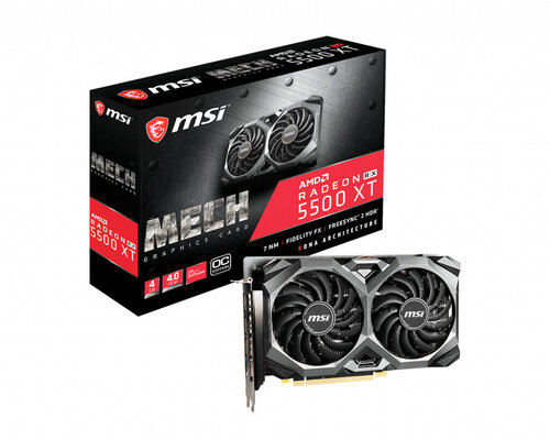 Περισσότερες πληροφορίες για "MSI Radeon RX 5500 XT MECH 4G OC"