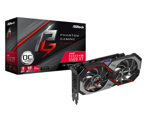 Περισσότερες πληροφορίες για "Asrock Phantom Gaming RX5500XT PGD 8GO"