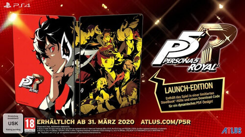 Περισσότερες πληροφορίες για "Persona 5 Royal Launch Edition (PlayStation 4)"