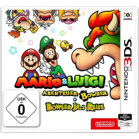 Περισσότερες πληροφορίες για "Mario & Luigi: Abenteuer Bowser + Jr.s Reise (Nintendo 3DS)"