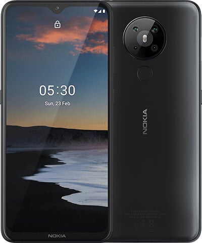 Περισσότερες πληροφορίες για "Nokia 5.3 (Μαύρο/64 GB)"