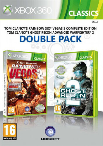 Περισσότερες πληροφορίες για "Rainbow Six Vegas 2 + Ghost Recon 2: Advanced Warfighter (Xbox 360)"