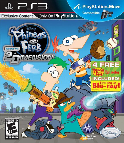 Περισσότερες πληροφορίες για "Phineas and Ferb: Across the 2 (PlayStation 3)"