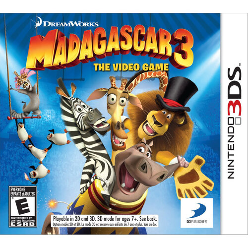 Περισσότερες πληροφορίες για "Madagascar 3: The Video Game (Nintendo 3DS)"