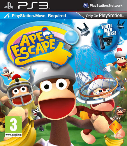 Περισσότερες πληροφορίες για "Ape Escape (PlayStation 3)"