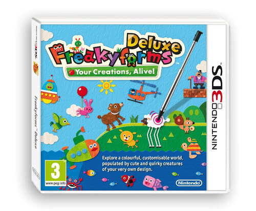 Περισσότερες πληροφορίες για "Freakyforms: Deluxe Your Creations (Nintendo 3DS)"