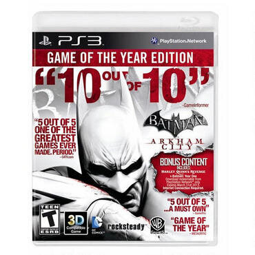 Περισσότερες πληροφορίες για "Batman: Arkham City: Game of the Year (PlayStation 3)"