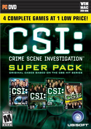 Περισσότερες πληροφορίες για "Crime Scene Investigation Super Pack (PC/Mac)"