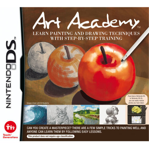 Περισσότερες πληροφορίες για "Art Academy: Learn Painting and Drawing Techniques with Step-by-Step Training (Nintendo DS)"