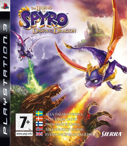 Περισσότερες πληροφορίες για "The Legend of Spyro: Dawn the Dragon (PlayStation 3)"