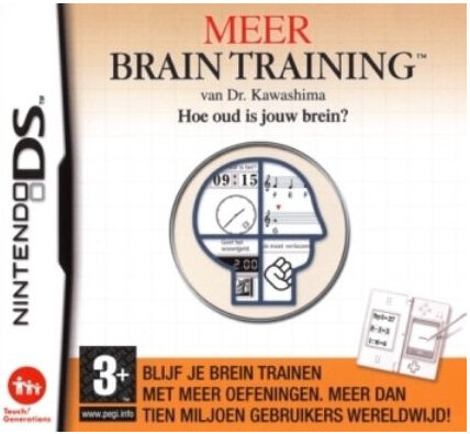 Περισσότερες πληροφορίες για "Dr. Kawashima's - Meer brain training (Nintendo DS)"