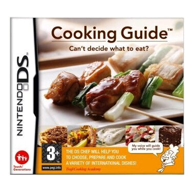 Περισσότερες πληροφορίες για "Cooking Guide: Can’t Decide What to Eat? (Nintendo DS)"