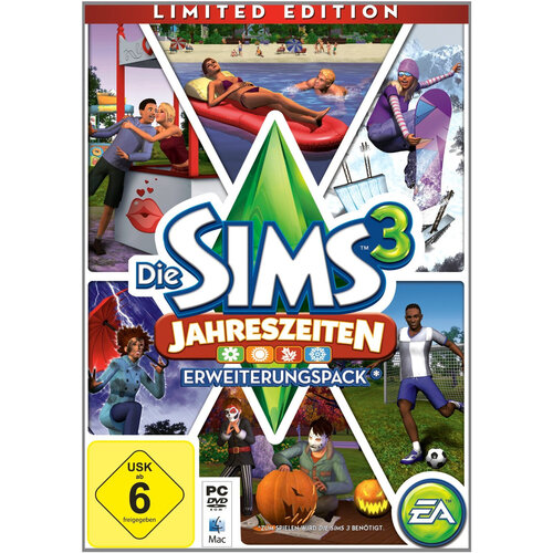 Περισσότερες πληροφορίες για "Die Sims 3: Jahreszeiten Limited Edition (PC, Mac)"