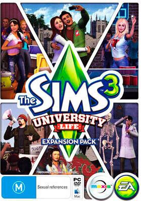 Περισσότερες πληροφορίες για "The Sims 3: University Life (PC)"