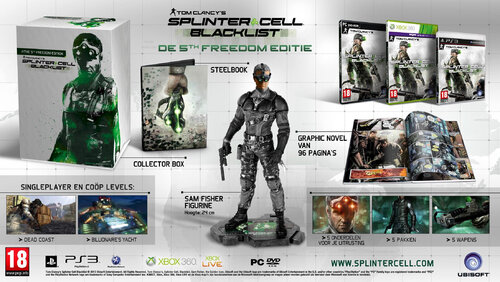 Περισσότερες πληροφορίες για "Tom Clancy’s Splinter Cell Blacklist (5th Freedom Edition) (PlayStation 3)"