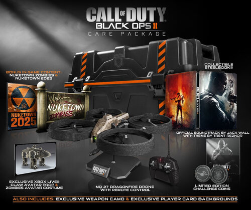 Περισσότερες πληροφορίες για "Call of Duty Black Ops II Care Package (Xbox 360)"