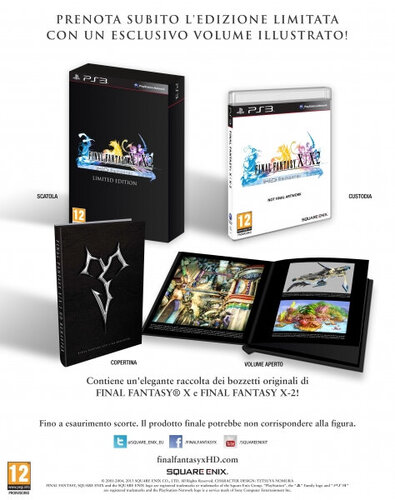 Περισσότερες πληροφορίες για "Final Fantasy X/X-2 HD Remaster: Limited Edition (PlayStation 3)"