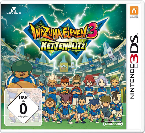 Περισσότερες πληροφορίες για "Inazuma Eleven 3 Kettenblitz (Nintendo 3DS)"