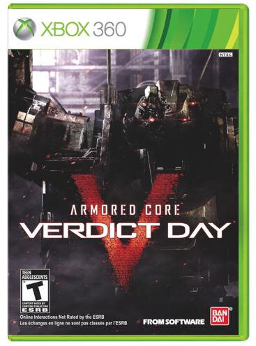 Περισσότερες πληροφορίες για "Armored core: Verdict day (Xbox 360)"