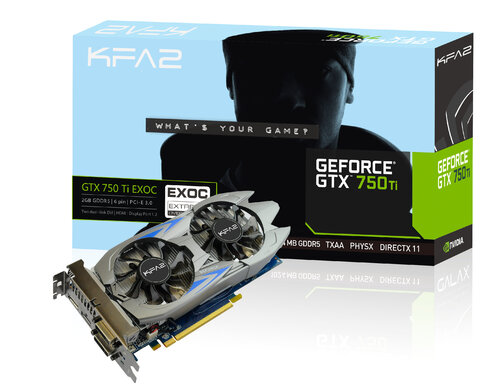 Περισσότερες πληροφορίες για "GALAX GeForce GTX 750 TI EXOC 2GB"