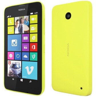 Περισσότερες πληροφορίες για "Nokia Lumia 630 Dual Sim (Κίτρινο/8 GB)"